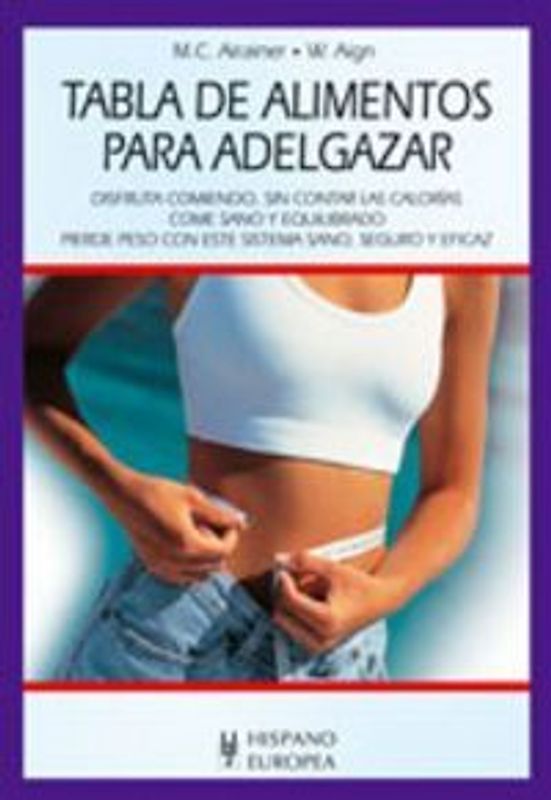 Tabla de alimentos para adelgazar