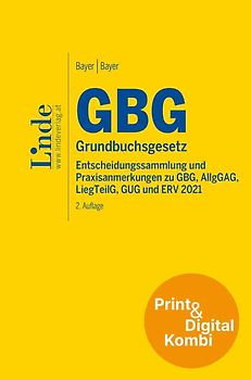 GBG | Grundbuchsgesetz (Kombi Print&digital)
