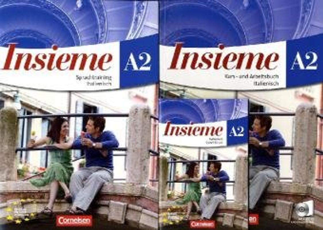 Insieme - Aktuelle Ausgabe / A2 - Kurs- und Arbeitsbuch mit Hörtexte-CDs und Sprachtrainer