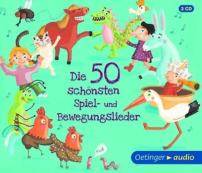 Die 50 schönsten Spiel-und Bewegungslieder