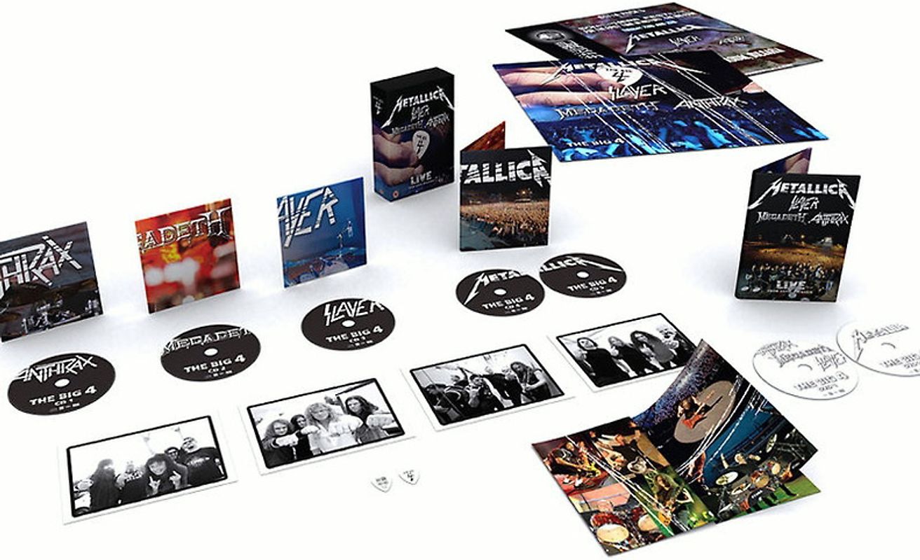 Big 4: Live From Sofia Bulgaria [2 DVDs + 4 CDs, Limited Deluxe Edition]