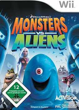 Monsters vs. Aliens Nintendo Wii