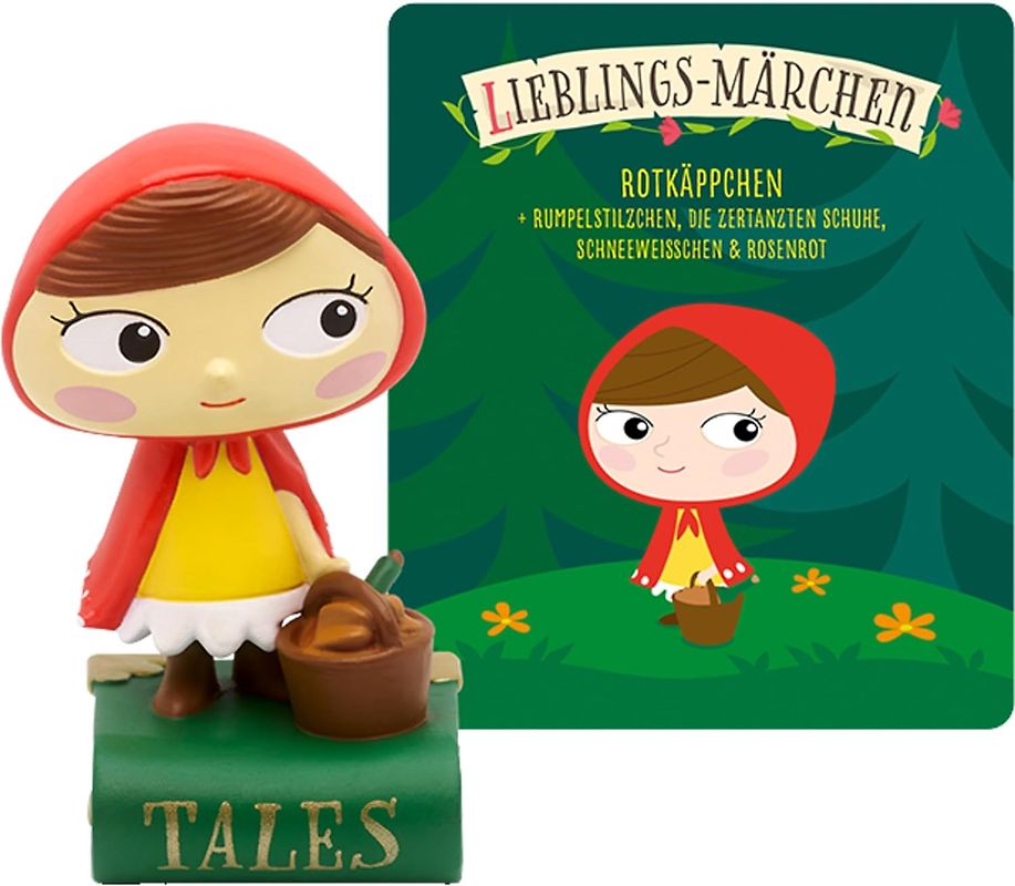 Tonies®: 5 Lieblings-Märchen - Rotkäppchen & 4 weitere Märchen [Relaunch]