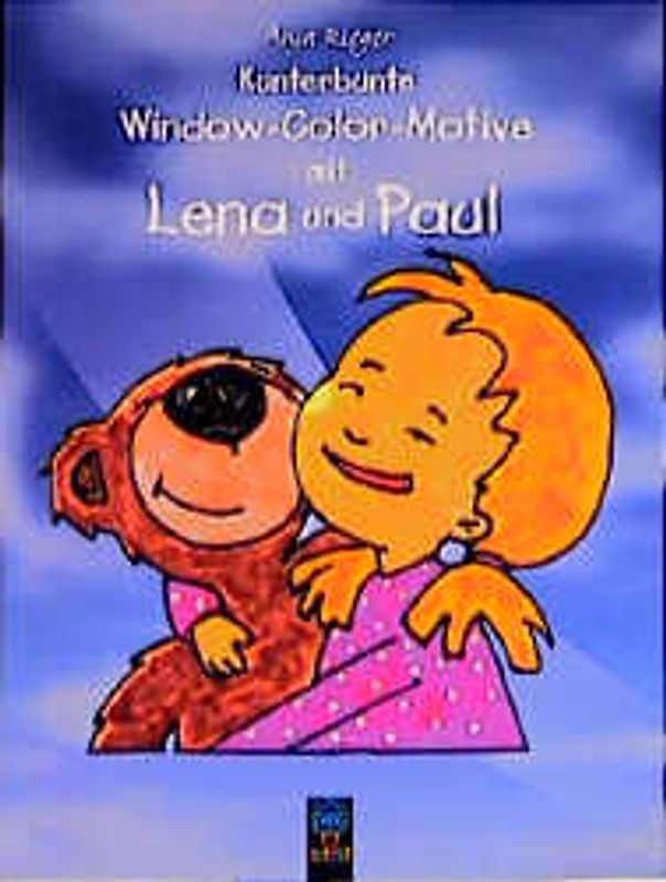 Kunterbunte Window-Color-Motive mit Lena und Paul