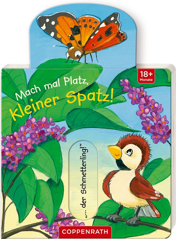 Mach mal Platz, kleiner Spatz!