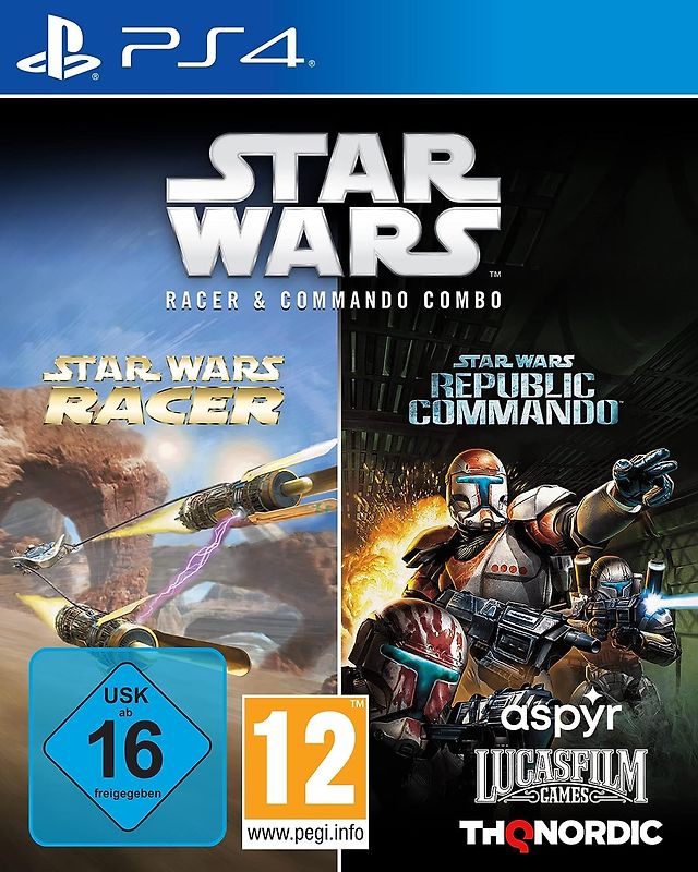 Star Wars Racer and Commando Combo PlayStation 4