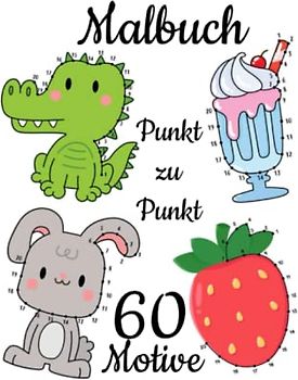 Malbuch Punkt zu Punkt: 60 Motive
