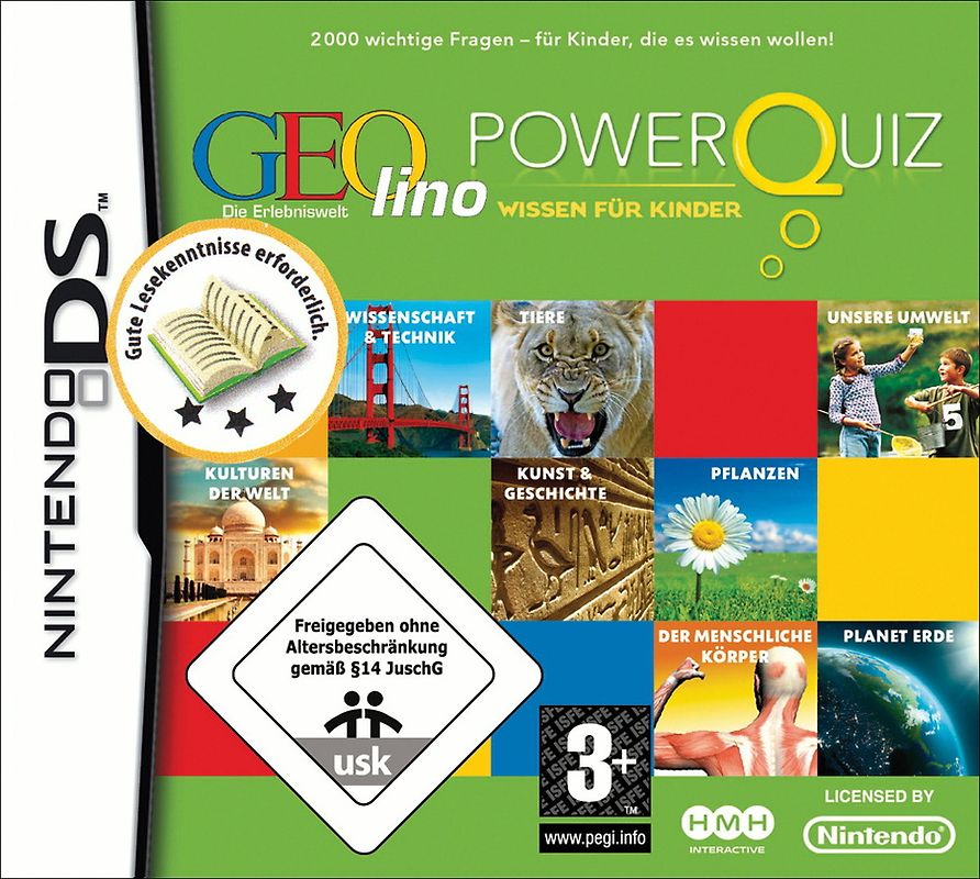 PowerQuiz: GEOLino Nintendo DS