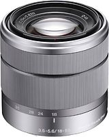 Sony E 18-55 mm F3.5-5.6 OSS 49 mm Objectif (adapté à Sony E-mount) argent