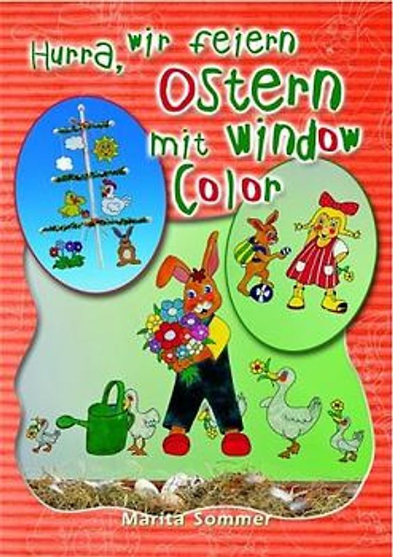 Hurra, wir feiern Ostern mit Window Color