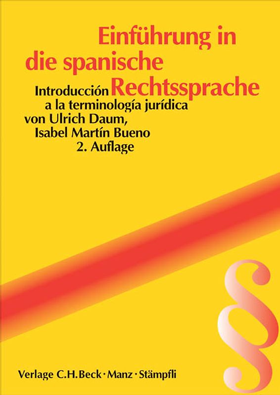 Einführung in die spanische Rechtssprache