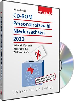 CD-ROM Personalratswahl Niedersachsen 2020