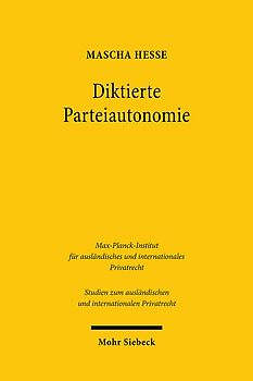 Diktierte Parteiautonomie