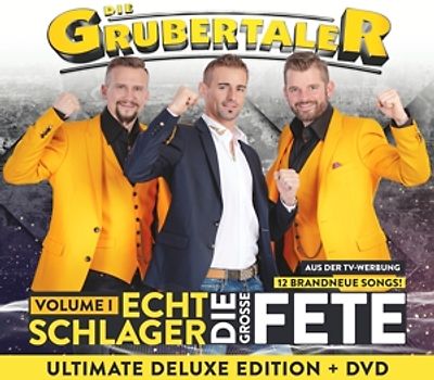 Echt Schlager,die große Fete-Deluxe CD & DVD