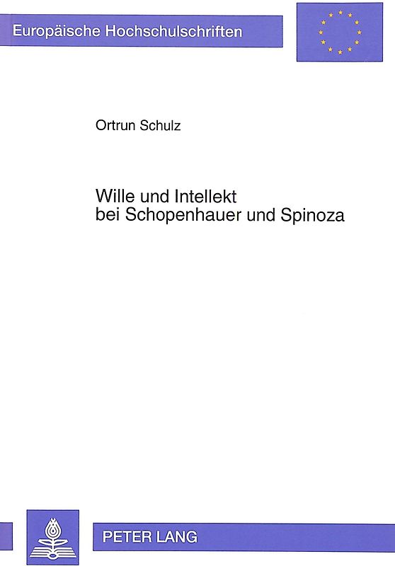 Wille und Intellekt bei Schopenhauer und Spinoza