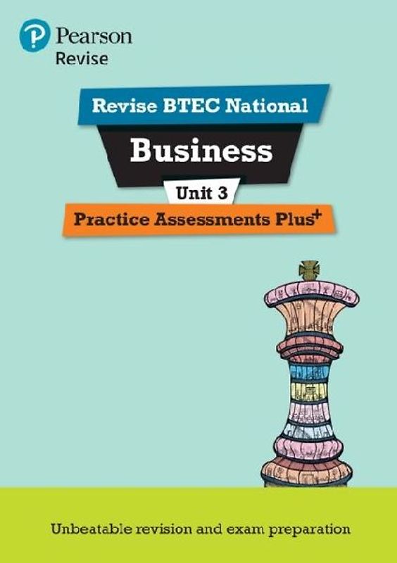Pearson REVISE BTEC National Business Practice Assessments Plus U3 - for 2025 exams