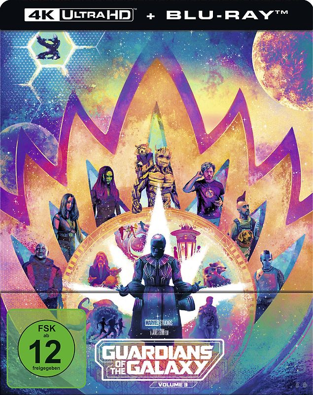Guardians of the Galaxy Vol. 3 - UHD SteelBook Lim Blu-ray Disc