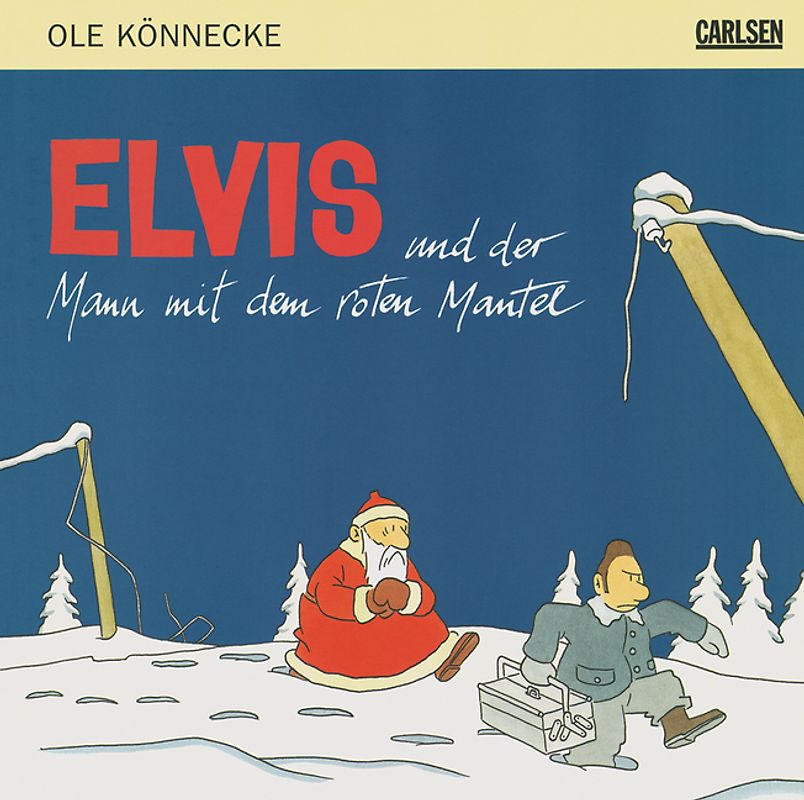 Elvis und der Mann mit dem roten Mantel