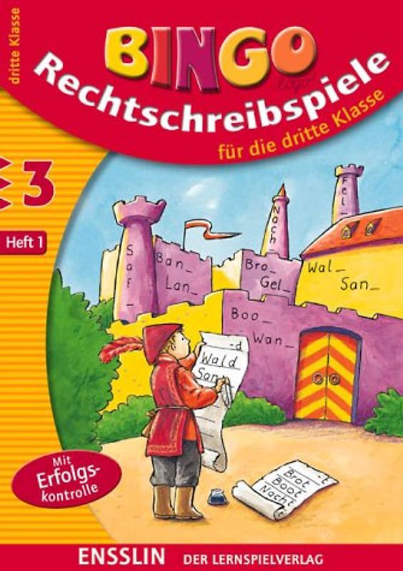 Rechtschreibspiele 3, Heft 1