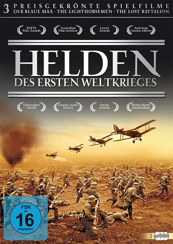 Helden des Ersten Weltkriegs - Preisgekrönte Spielfilme [3 DVDs] DVD