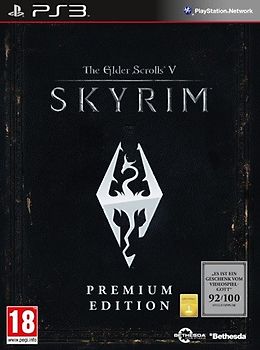 The Elder Scrolls V: Skyrim [Premium Edition, ohne T-Shirt, Internationale Version] PlayStation 3