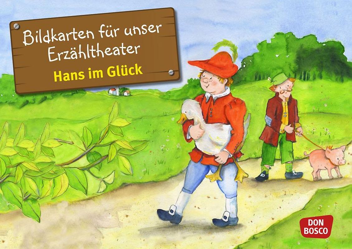 Bildkarten für unser Erzähltheater: Hans im Glück. Kamishibai Bildkartenset. Entdecken. Erzählen. Begreifen. Die Märchen der Brüder Grimm