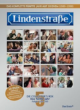 Lindenstraße - Das komplette 5. Jahr (Folge 209-260) (Collector's Box, 10 DVDs) DVD