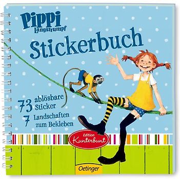 Pippi Langstrumpf Stickerbuch