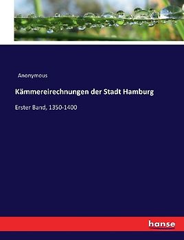 Kämmereirechnungen der Stadt Hamburg