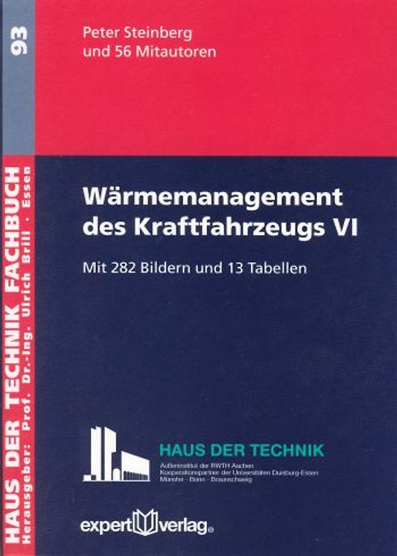 Wärmemanagement des Kraftfahrzeugs, VI