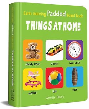 My Early Learning Padded Book of Things at Home