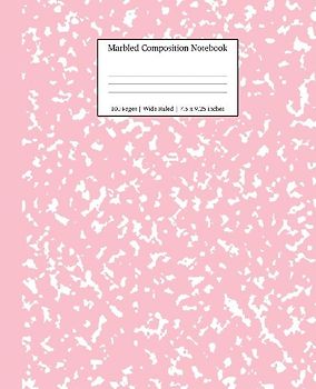 Marbled Composition Notebook