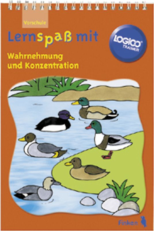 Wahrnehmung und Konzentration. LOGICO TRAINER Übungsbuch für die Vorschule