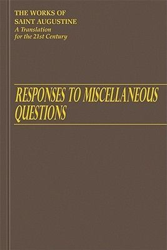 Responses to Miscellaneous Questions