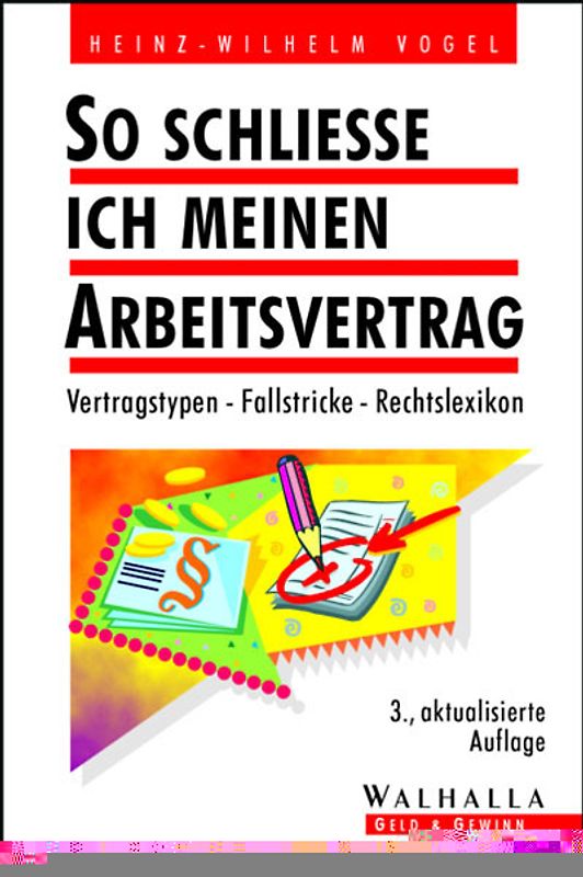 So schliesse ich meinen Arbeitsvertrag