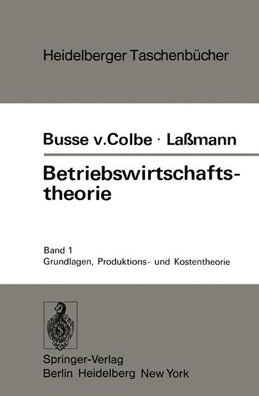 Betriebswirtschaftstheorie