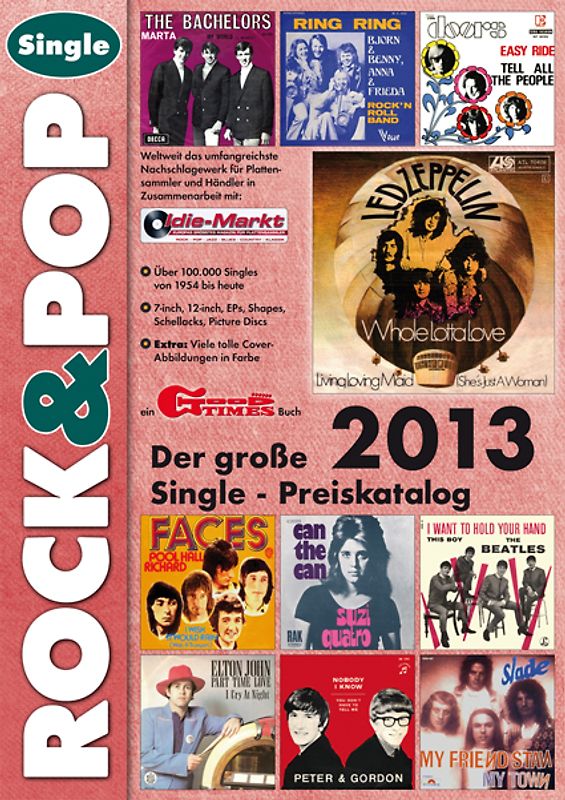 Der große Rock & Pop Single Preiskatalog 2013