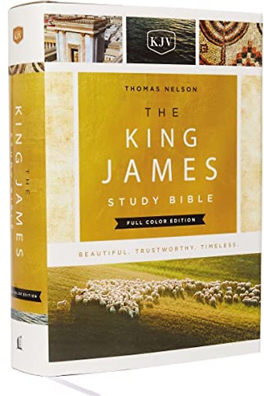 The King James Study Bible, Hardcover, Full-Color Edition
