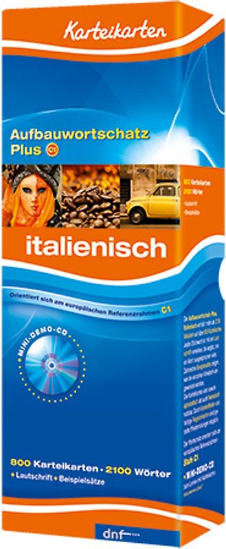 Karteikarten Aufbauwortschatz Plus Italienisch