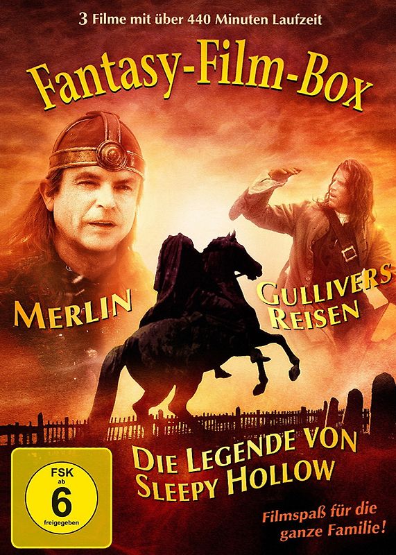 Fantasy-Film-Box 3 Filme! DVD