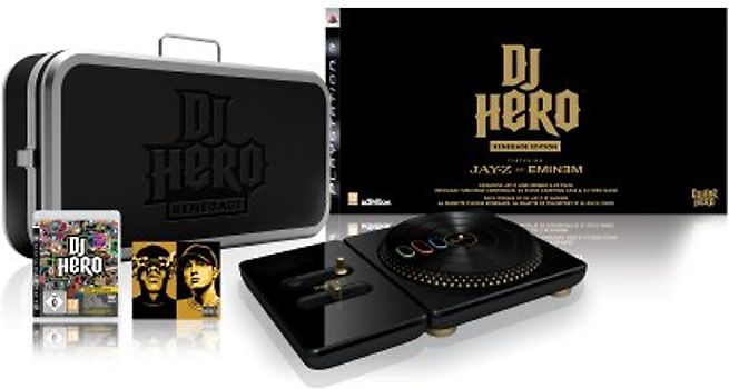 DJ Hero Bundle [Renegade Edition, Internationale Version] PlayStation 3