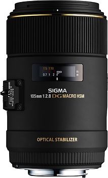 Sigma 105 mm F2.8 DG EX HSM OS Macro 62 mm Objetivo (Montura Sony A-mount) negro