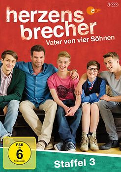 Herzensbrecher - Vater von vier Söhnen: Staffel 3 (3 Discs) DVD