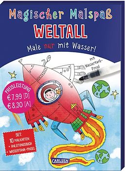 Magischer Malspaß: Weltall