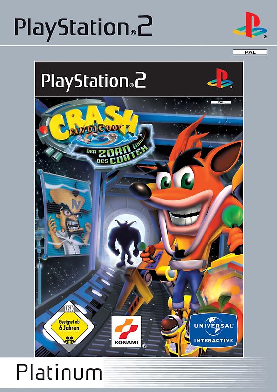 Crash Bandicoot - Der Zorn des Cortex (Platinum Version) PlayStation 2