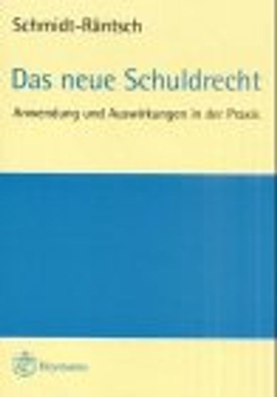 Das neue Schuldrecht