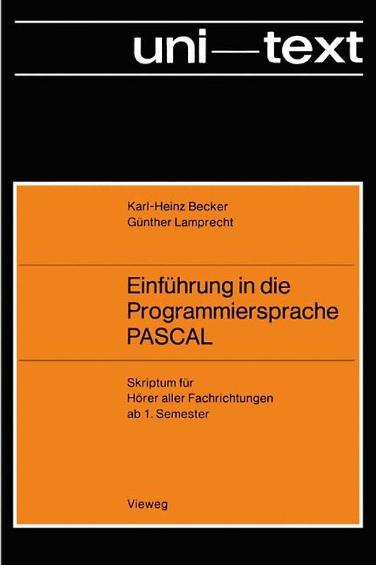 Einführung in die Programmiersprache PASCAL