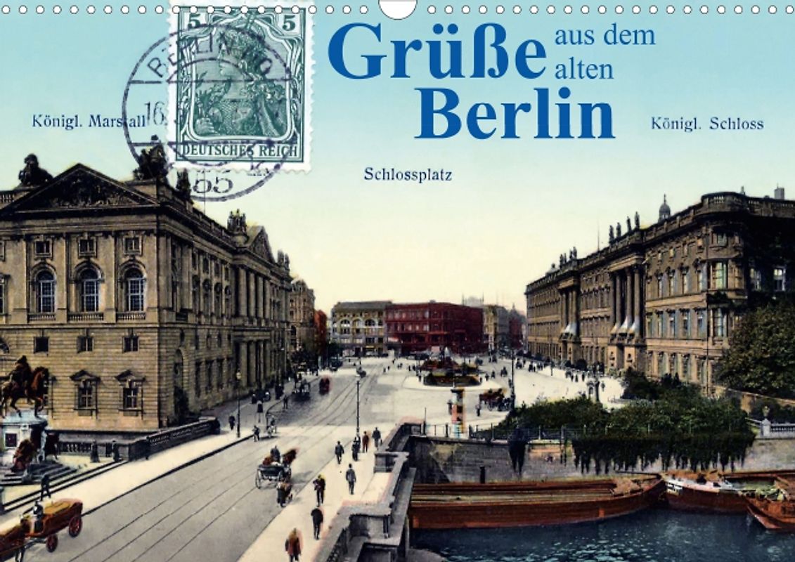 Grüße aus dem alten Berlin (Posterbuch DIN A4 quer)