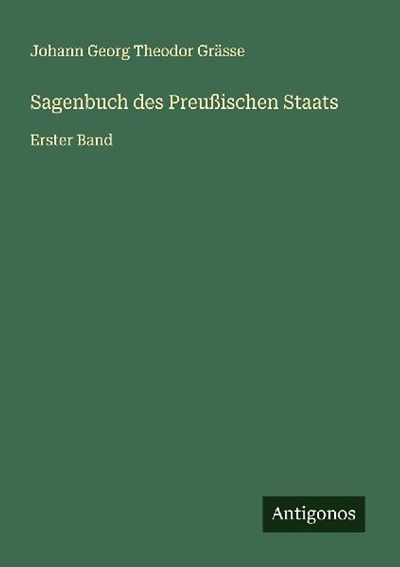 Sagenbuch des Preußischen Staats