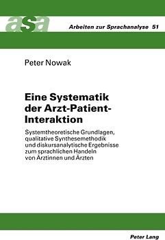 Eine Systematik der Arzt-Patient-Interaktion